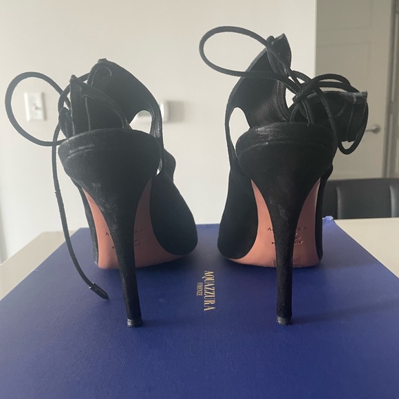 SOLD Aquazzura Suede Sandals - Picture 7 of 7